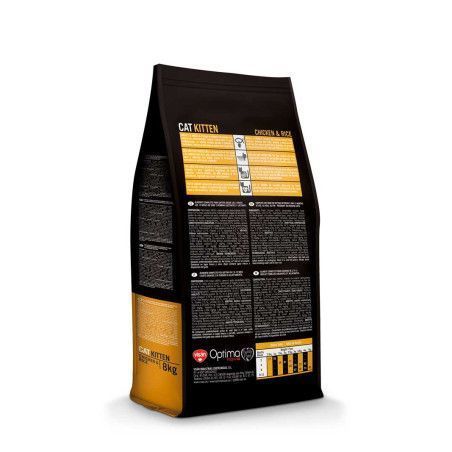 OPTIMA NOVA CAT KITTEN CHICKEN&RICE CON CARNE FRESCA