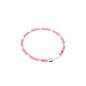 COLLAR NERA LED FLAMINGO
