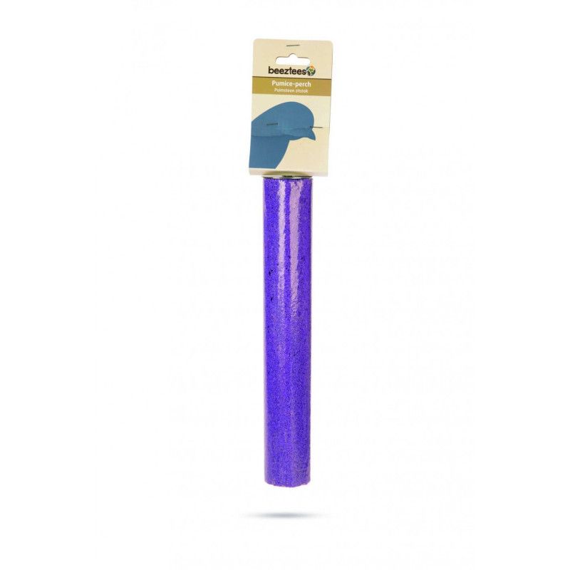 PERCHA DE PEDICURA VOLCÁNICA PARA AVES