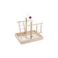 PARQUE DE JUEGO DE MADERA PARA AVES