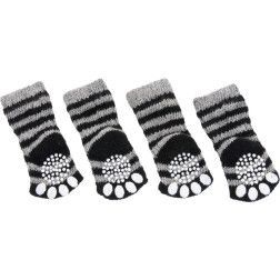 CALCETINES ANTIDESLIZANTES PARA PERROS PACK 4 UNIDADES