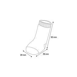 CALCETINES ANTIDESLIZANTES PARA PERROS PACK 4 UNIDADES