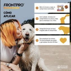 FRONTPRO COMPRIMIDOS MASTICABLES ANTIPARASITARIO PARA PERROS