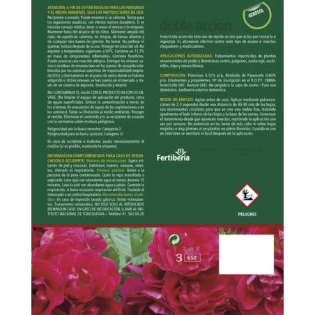 INSECTICIDA DOBLE ACCIÓN FERTIBERIA
