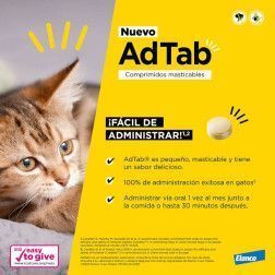 AdTab Pastillas Antiparasitarias para Gatos