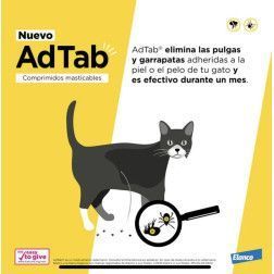AdTab Pastillas Antiparasitarias para Gatos