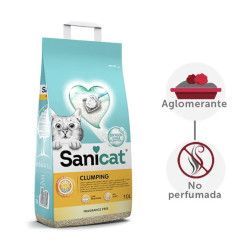 Sanicat Clumping Arena Aglomerante Sin olor para Gatos