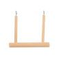 Columpio De Madera Para Aves