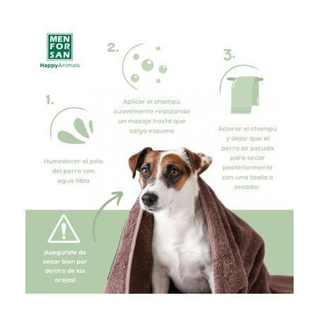 Champú Ecológico Menforsan para Perros y Cachorros