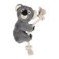 Peluche Hangta Koala Gris Con Cuerda y Sonido