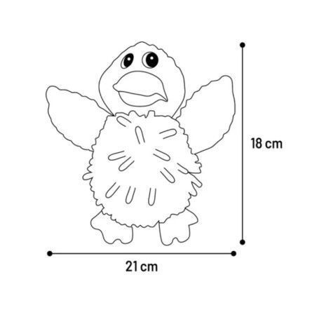 Peluche Flufa Pato Beige con Sonido