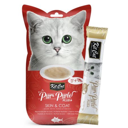 PurrPuree PLUS - Atún (Especial Pelo y Piel) 60g