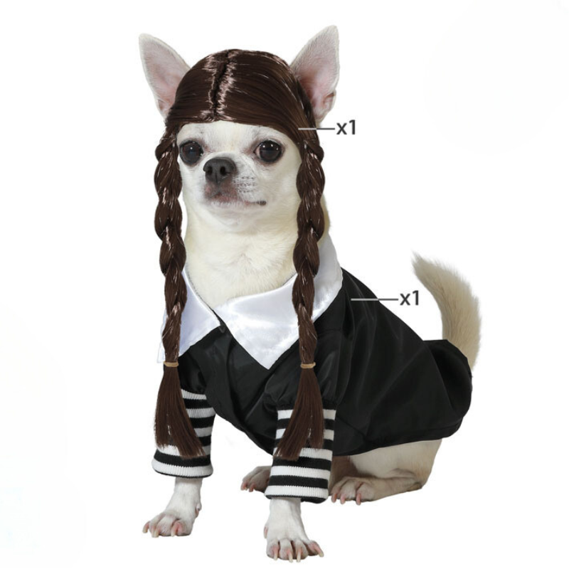 Disfraz de Perro Gótico - ¡Perfecto para Halloween!