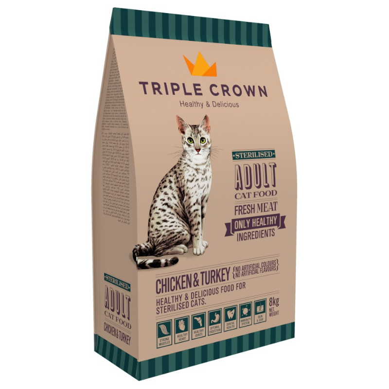 TRIPLE CROWN STERILISED CAT TRIPLE CROWN STERILISED CAT