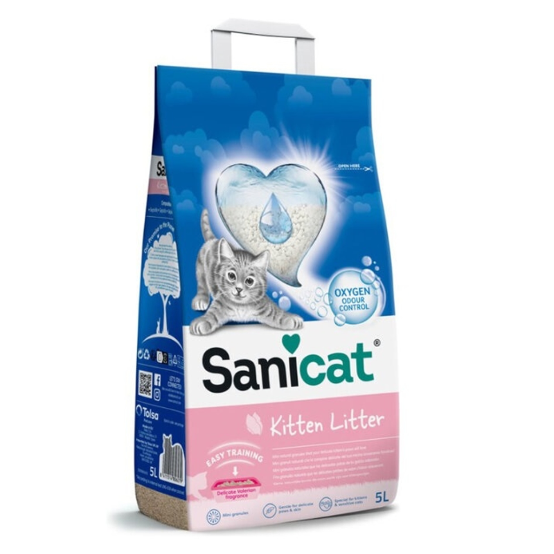 Sanicat Kitten Litter 5L - Arena para Gatitos