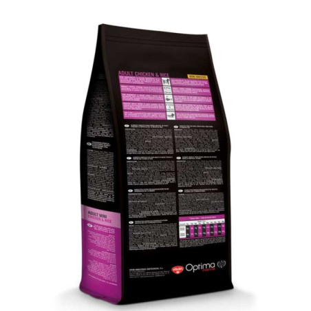 Optima Nova Adult Mini Chicken & Rice con Carne Fresca