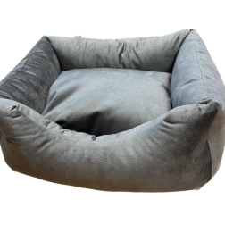 Cuna Velour para Perros | Elegancia y Comodidad en Cada Sueño