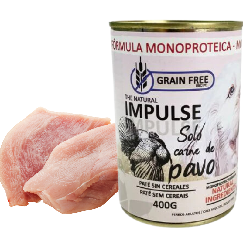 LATA COMIDA HÚMEDA PAVO - 400gr
