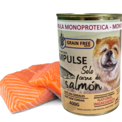 Comida Húmeda 400gr Salmón - Lata Impulse