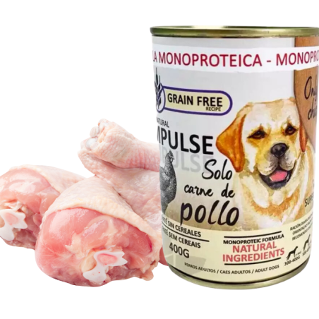 LATA COMIDA HÚMEDA POLLO - 400gr