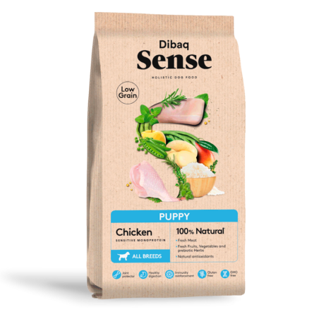 Dibaq Sense Dog Low Grain Puppy Pollo
