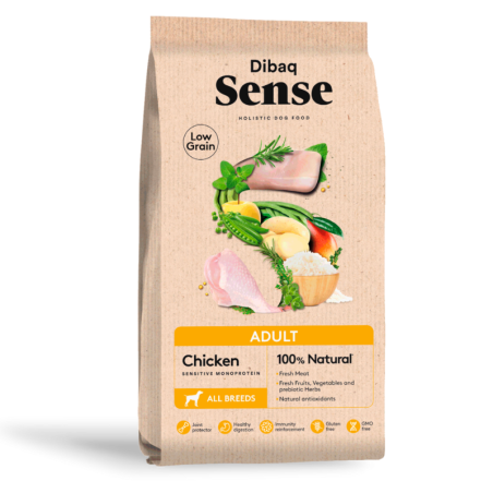 Dibaq Sense Dog Low Grain Adult Pollo