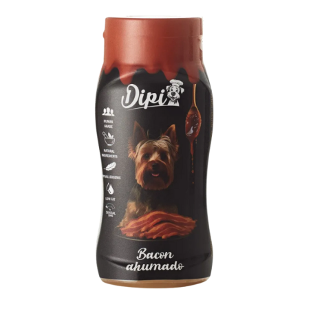 Salsa Dipi de Bacon Ahumado para Perros | Delicia Natural y Saludable