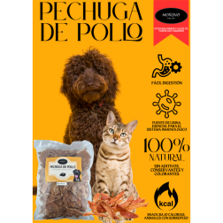 Pechuga de Pollo para Perros y Gatos 1KG | Moñino Bites