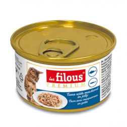 Lata Filous de Atún y Caballa 85gr - Alimento Húmedo para Gatos