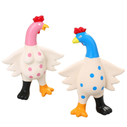 Gallina Divertida de Latex 18,5cm - Juguetes para Perros