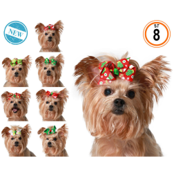 Comprar Pinzas Navideñas para Perros | Pack de 8 Unidades