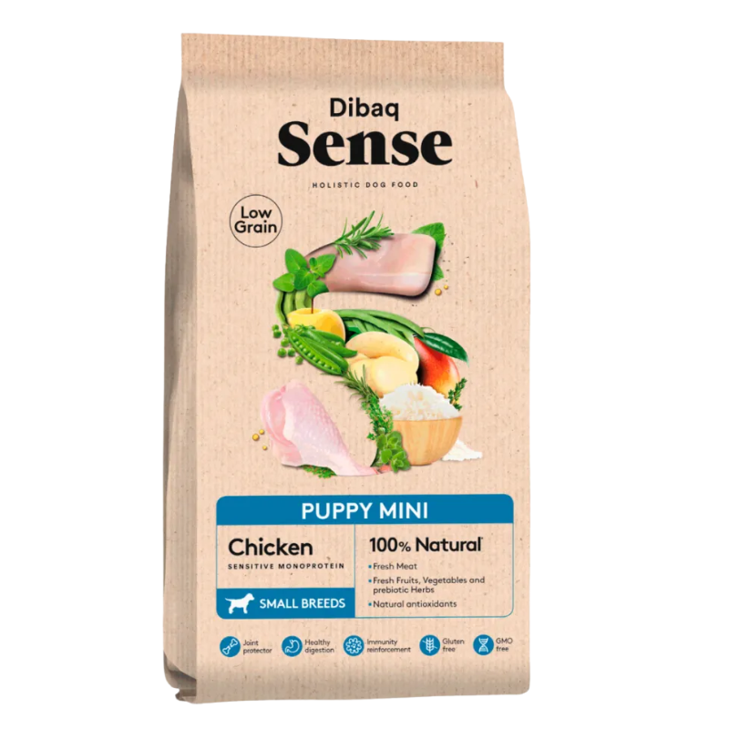 Dibaq Sense Dog Low Grain Puppy Mini Pollo 2kg