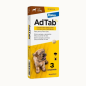 AdTab Perros 1,3 - 2,5Kg - 3 comprimidos Pastillas Antiparasitarias