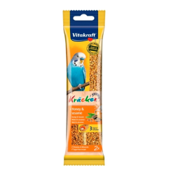 Vitakraft kracker Barritas de Huevo y Sésamo para Periquitos 2x60gr